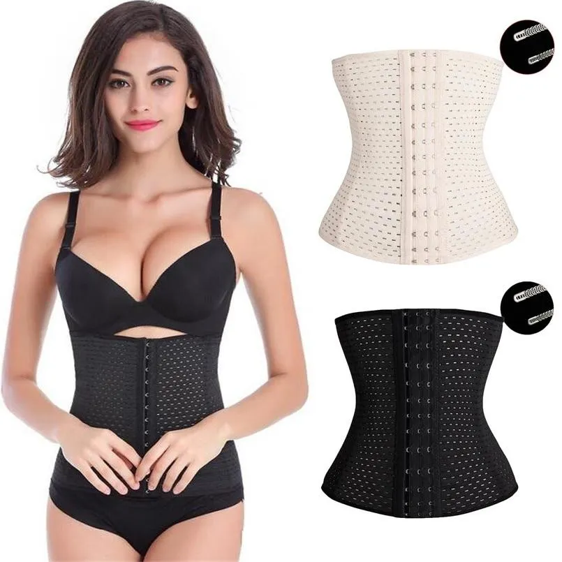 12 pezzi Donne Hot Body Shaper Vita sottile Tummy Cintura Cincher Sottoseno Controllo Corsetto Vita Trainer Cintura dimagrante Shaper F396