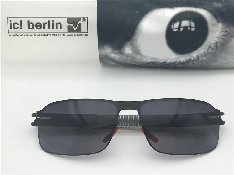 sunglasses germany designer sunglasses IC! Memory sunglasses for men oversize sun glasses removable stainless steel frame