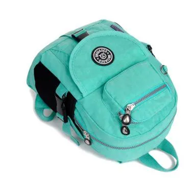 WholeKobiety kwiatowy nylonowy plecak marka Jinqiaoer l Kipled School Bag