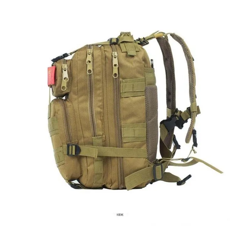30L Outdoor Sport Military Tactical Backpack Molle Rucksacks Camping Trekking Bag Muti Color DHL 