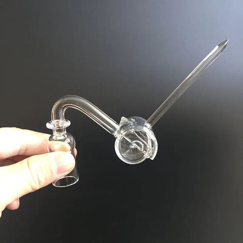 Dozer Banger With Carb Cap Set Quartz Dozer Nail With Downward Carb Cap