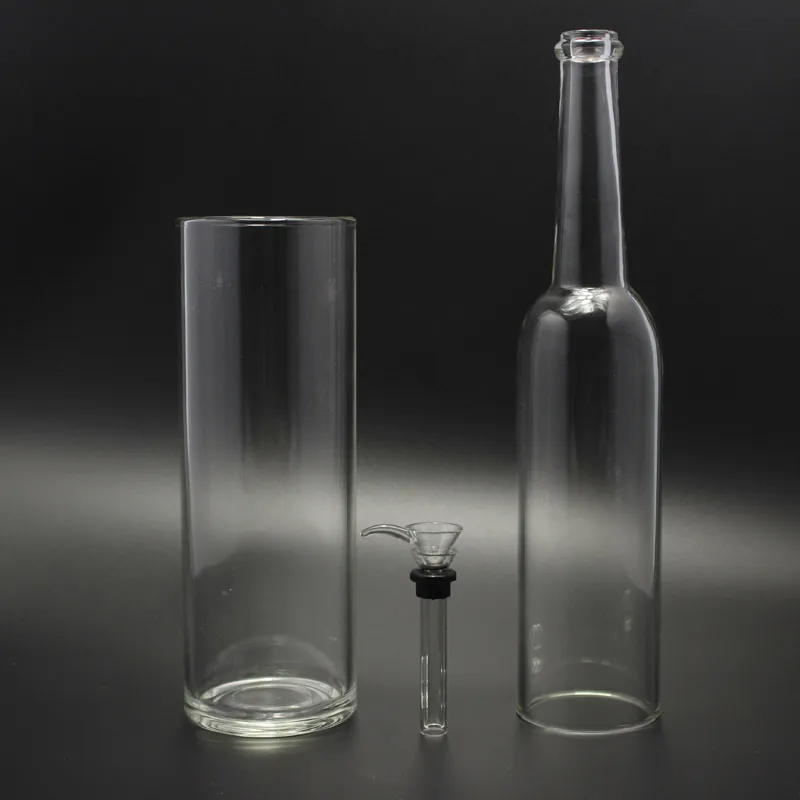 Glasbongar gravitron gravitation vatten rör kommer med glas glidglas bongs bubblare med god läcktäthet