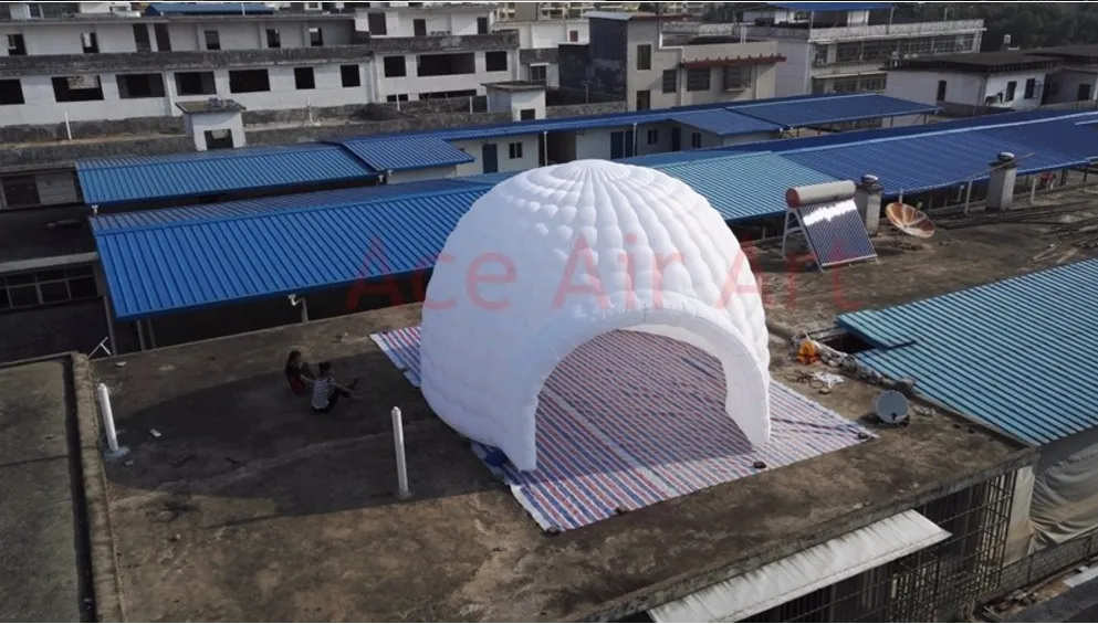 Carpa de exhibición inflable de nuevo estilo 2017/oficina inflable interior/pared de aire/sala de reuniones soplada por aire 4,5 m L X2,8 m W