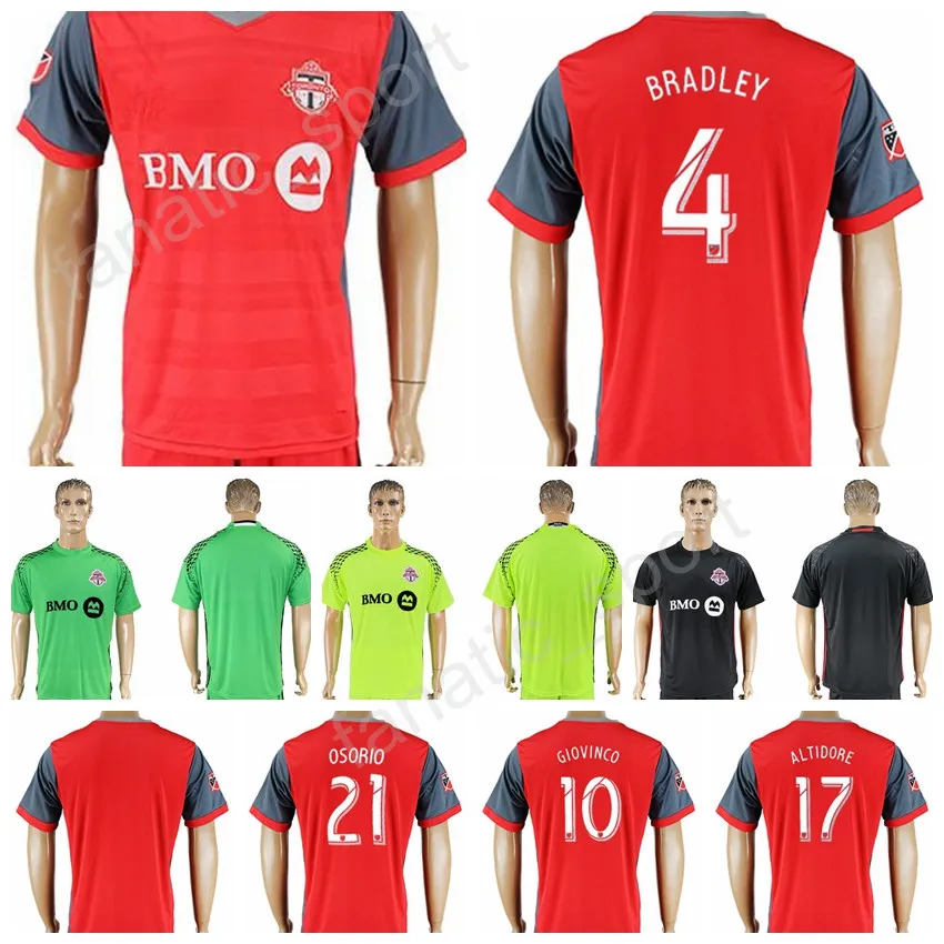 Toronto Football Club Toronto FC Soccer Jersey 17 18 Custom 2 MORROW 3