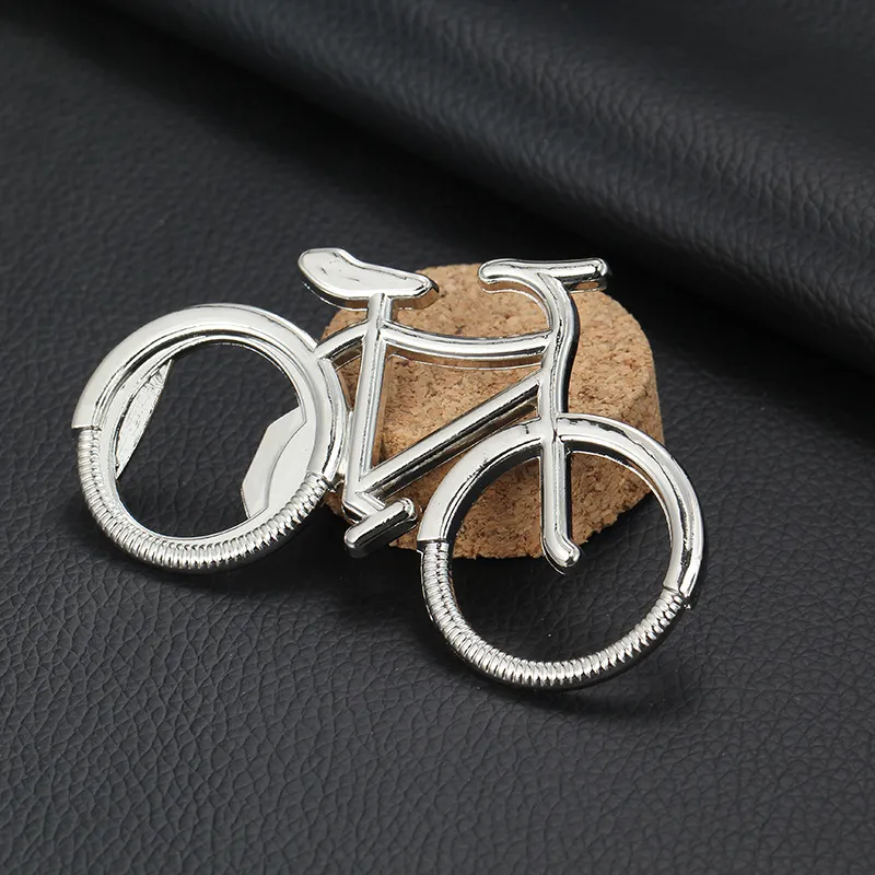 Bicycle Metal Beer Bottle Opener keychain key rings for bike lover biker Creative Gift for cycling