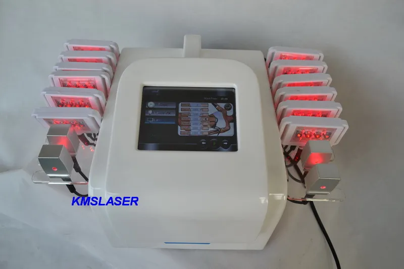 16 dynor 650nm diod lipo laser fettreducering lipolaser maskin