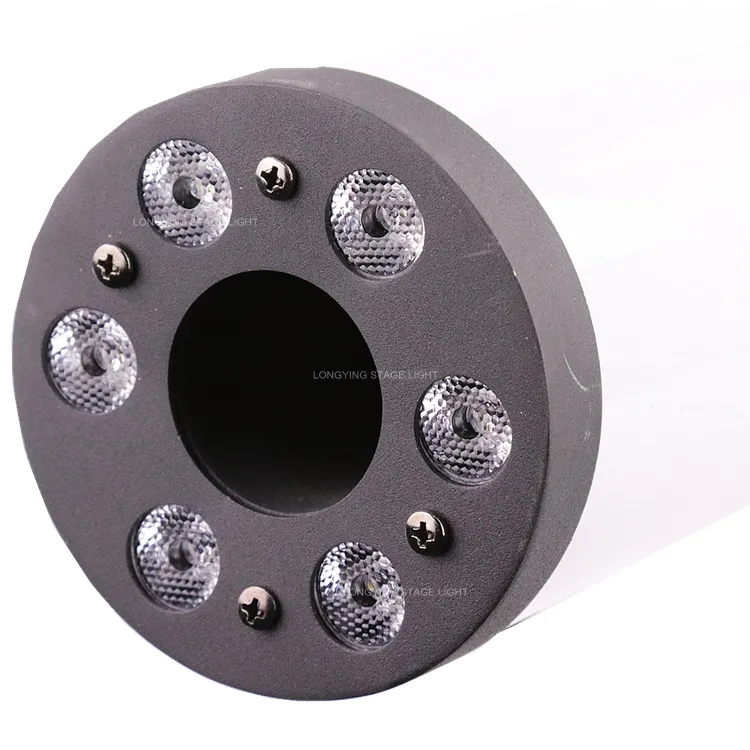 2 stks / partij Handhold LED CO2 Pistool Speciale effecten CO2 JET GAS GUN LED CO2 JET VOOR DJ Stage Light