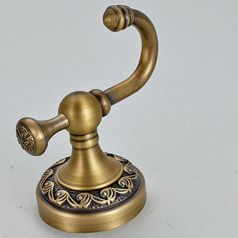 European Style Bathroom Bronze Hand Towel Holder With Single Hooks And  Clothes Hanger Turkish Style With From Huahongsanitary, $20.11