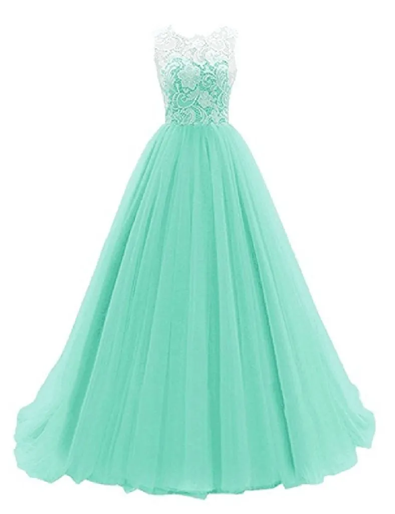 strapless dresses formal Light Blue Strapless High Low Prom Dress, Blue Lace Layered Formal Eve main image 1