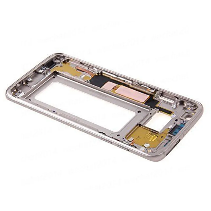 OEM Metal Midden Bezel Frame Case voor Samsung Galaxy S7 G930 S7 Edge G935 Housing met kleine onderdelen Gratis DHL