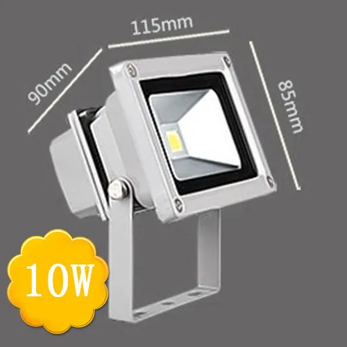 IP65 Waterproof 10w 20W 30W 50W White and RGB Color LED Floodlight with 24 Key Remote Control Outdoor Lighting