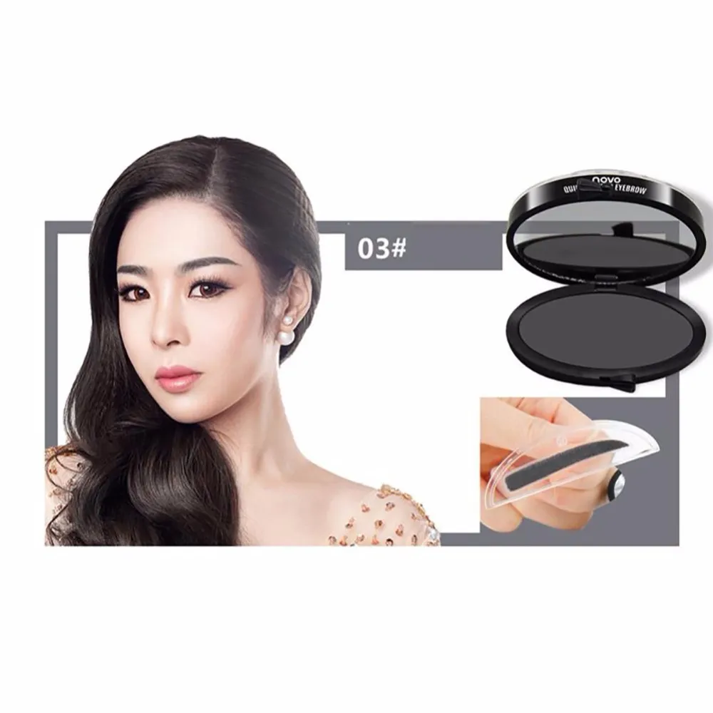 Nyaste Eyebrow Enhancers Quick Makeup Eyebrow Stamp Seal Fashion Convenience