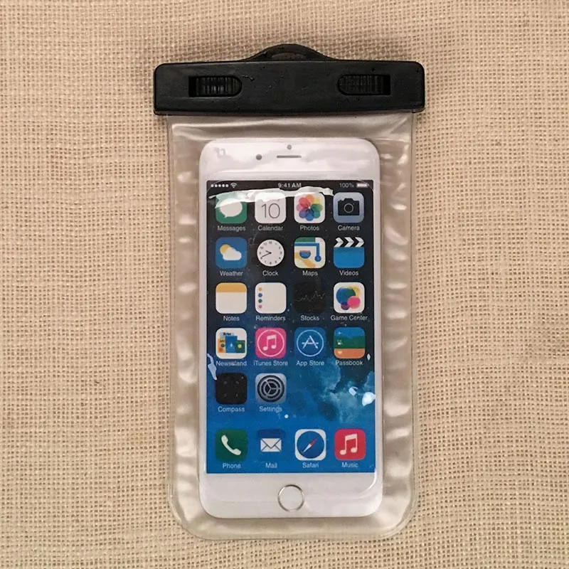 Универсальный водонепроницаемый чехол прозрачный пылезащитный сухой сотовый телефон сумка с шеи ремень для iPhone 7 6S Plus Samsung Galaxy S7