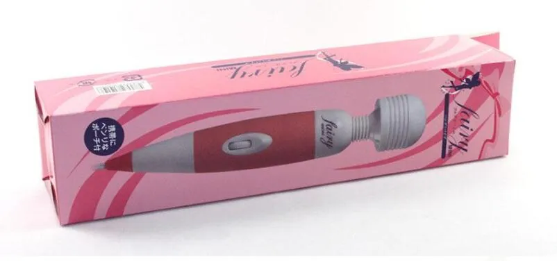 Fée AV vibrateur Clit Stimulation multi-vitesse baguette magique masseur corps magique masseur jouets sexuels produits de sexe pour adultes rose noir