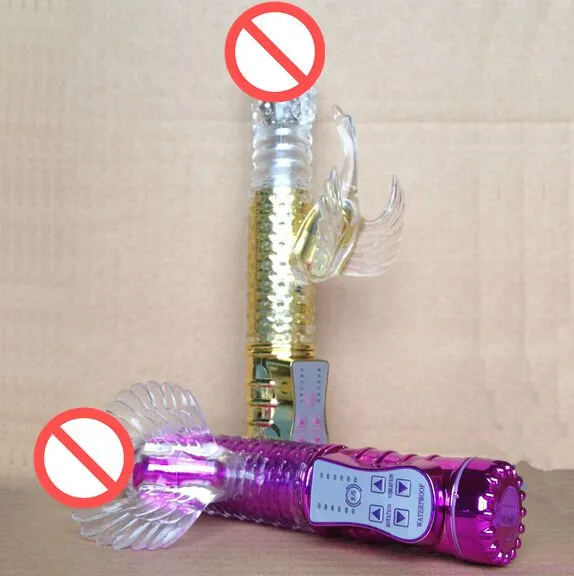 Svan upp och ner tryckande dildo vibrator 36 hastighet kroppsmassager rotation pärlor kvinnlig onani sex leksaker vuxna sexprodukter4853673