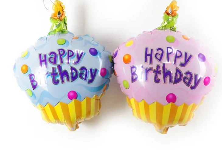 18Inches ballons en papier d'aluminium Helium Mylar Fruit Candy, etc Design For Gift Craft Birthday Wedding Party Baby Shower Favor Decoration Diy1705887