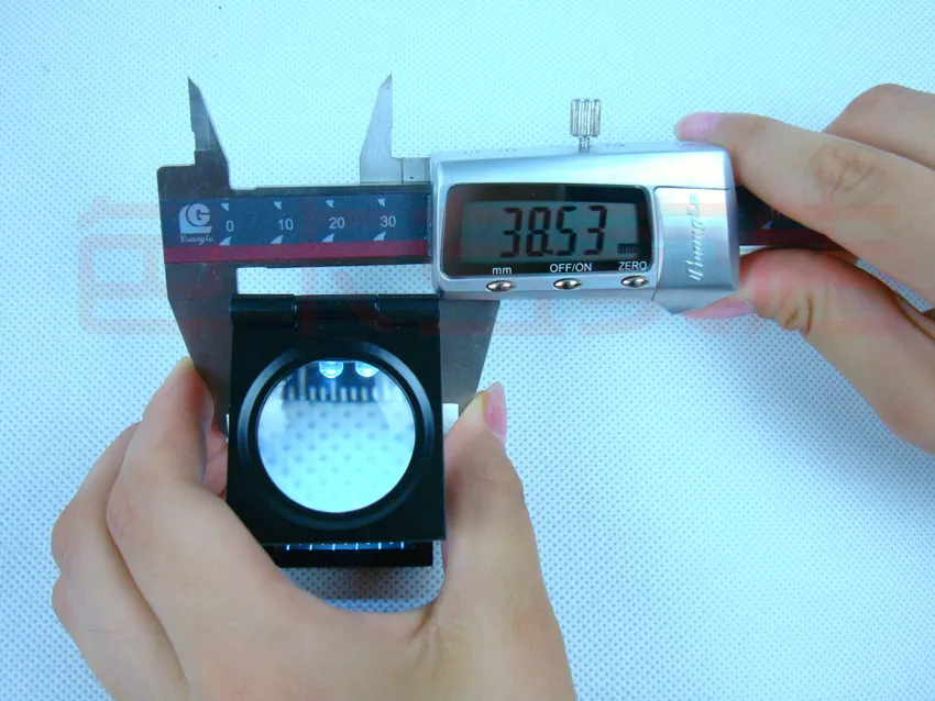 10X Magnification Watch Repair Tool Durable Zinc Alloy Frame & Optical