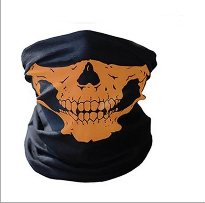 Yeni 10 Styles Motosiklet Bisiklet Maskeleri Açık Spor Boyun Isıtıcı Cosplay Maske Kafatası Eşarp Tam Yüz Baş Kaput Koruyucu Bandanas Parti Maskeleri