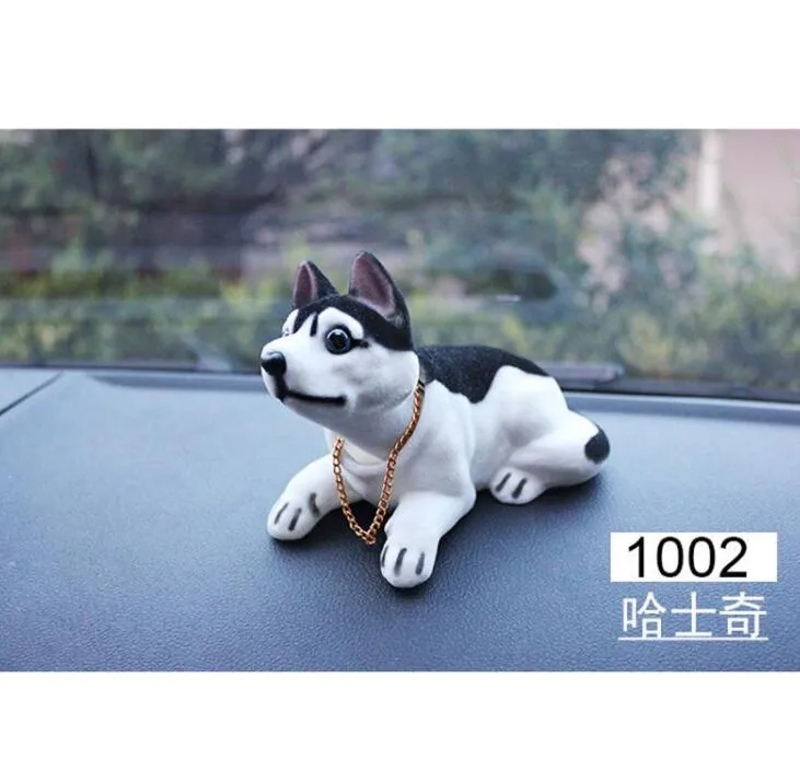 Kaufe Puppe Wackelhund Schütteln Diamant Simulation Auto Hund