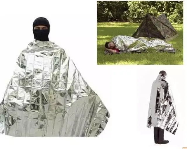 210 * 130 210 * 140 210 * 160 Zilver Aluminizer Emergency Deken Outdoor Throw Isolion Dekens Waterdichte Noodsituaties Isolaties Folie Thermische Pad Quilt