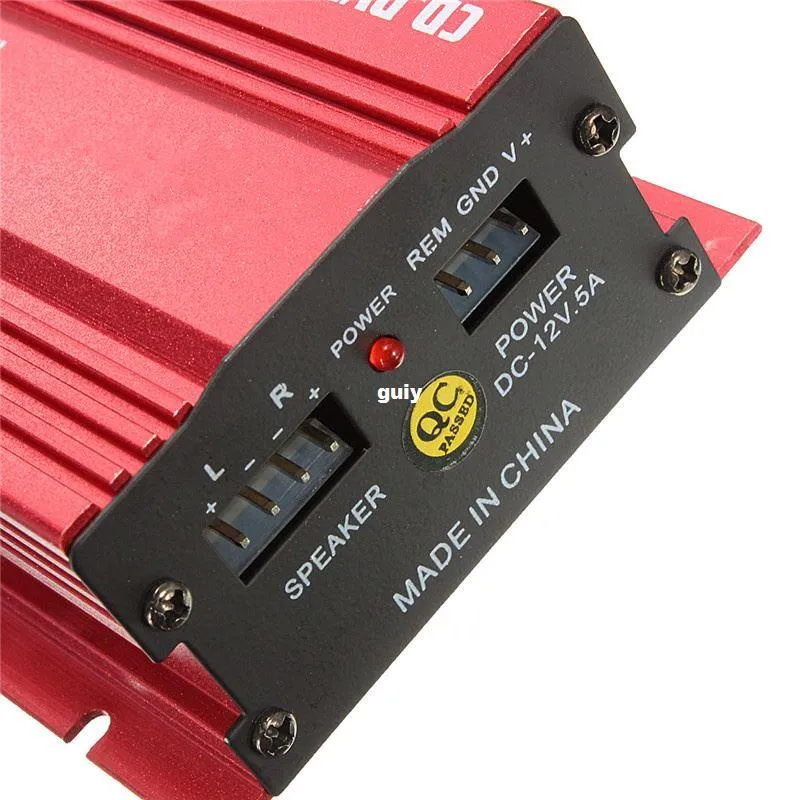 Amplificateur audio stéréo HiFi voiture 12V 500W avec commutateur de filtre  ba