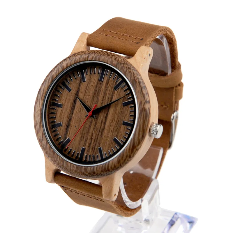 Bobo Bird M14 Men Wooden Watches Top Brand Luxury Antique Orologi Men With Leather Band in Paper Gift Box4672129