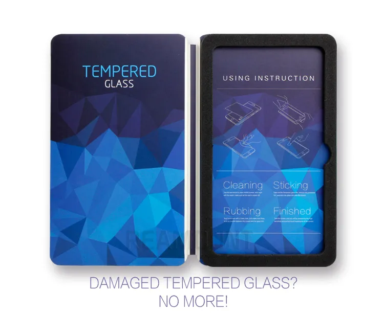 2.5D 9H Tempered Glass Screen Protector Film Guard for LG G6 Toughened Protective Film with High Class Packaging Box