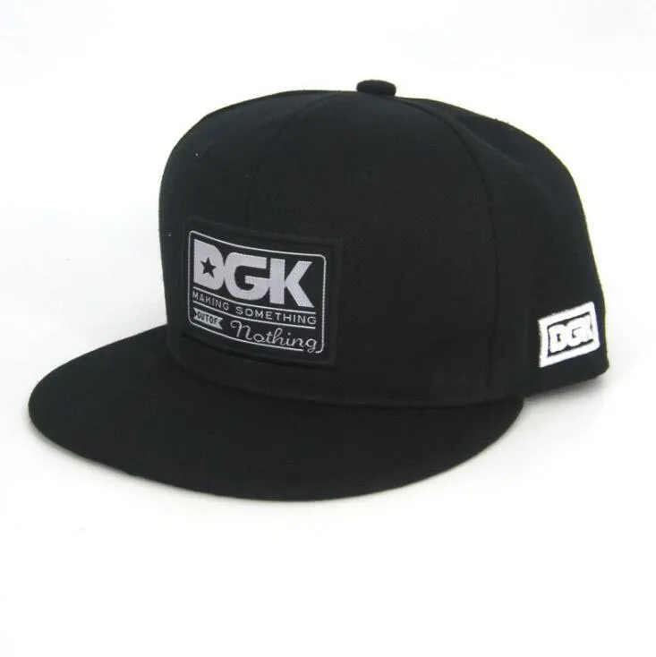 Wholesale Brand Snapback Caps Baseball Cap DGK Hat Gorras Planas Flat Hip Hop Gorra For Men Women Casquette 