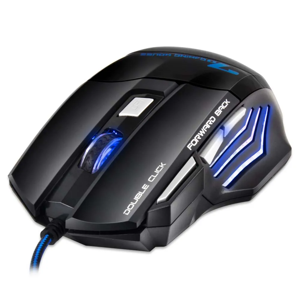 IMice X7 Professionele Bedrade Gaming Muis 7 Knop 5500 DPI LED Optische USB Computermuis Gamer Muizen X74272453