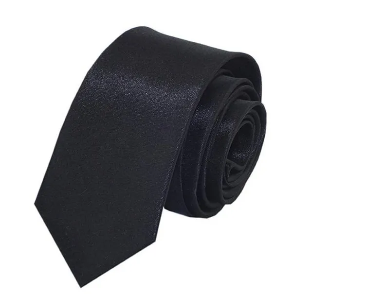 Men's Polyester silk ties Slolid color Satin Plain Neckties Party Wedding ties for men Neck Ties Sufficient stock C003