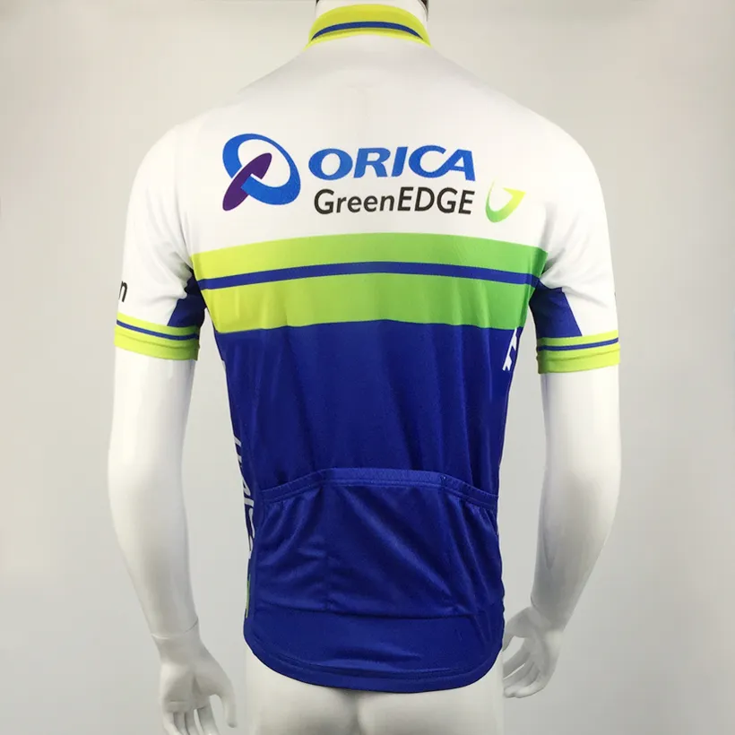 새로운 도착 2016 Orica 팀 자전거 저지 자전거 반바지 세트 빠른 건조 100 % 폴리 에스테 greenedge 자전거 착용 Ropa Ciclismo MTB 자전거 의류