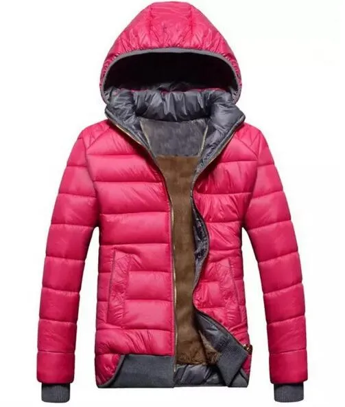 2017 yeni bayan modelleri spor ceket artı kadife aşağı ceket kadın kış sıcak kapüşonlu ceket Çıkarılabilir wd8162 ücretsiz kargo