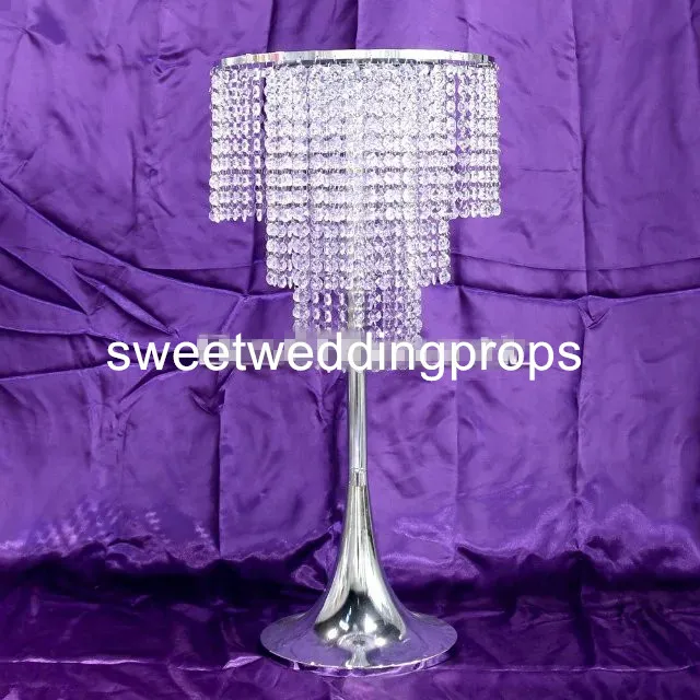 Ny stil Bröllop CenterPiecesWedding 111 Walk Way Crystal Stand Tree Artificial Wedding Tree