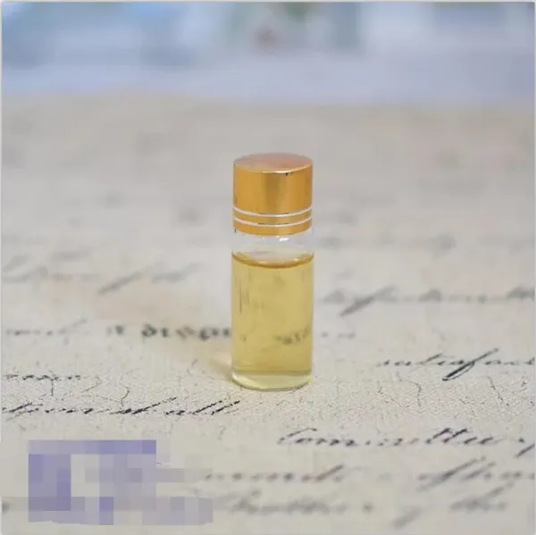 5ML Clear Empty Glass Jars With Gold Screw Cap 5Gram Small Glass Bottle Vials For Nail Piece Powder Liquid Jewelry