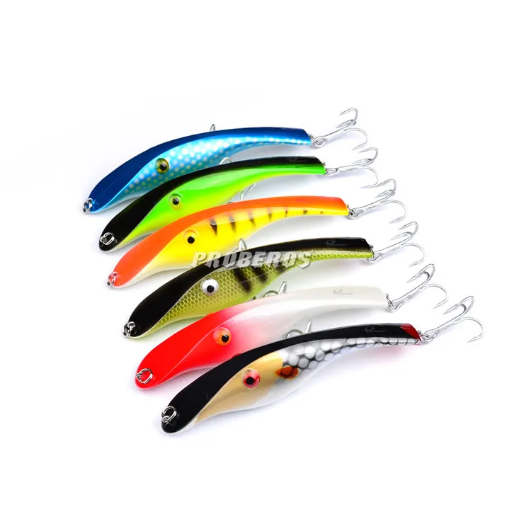 New Tremendous Pencil Jerkbait Fishing Lures 14.5cm 41g 6Colors Durable Plastic Big Bass Hard bait fishing tackle