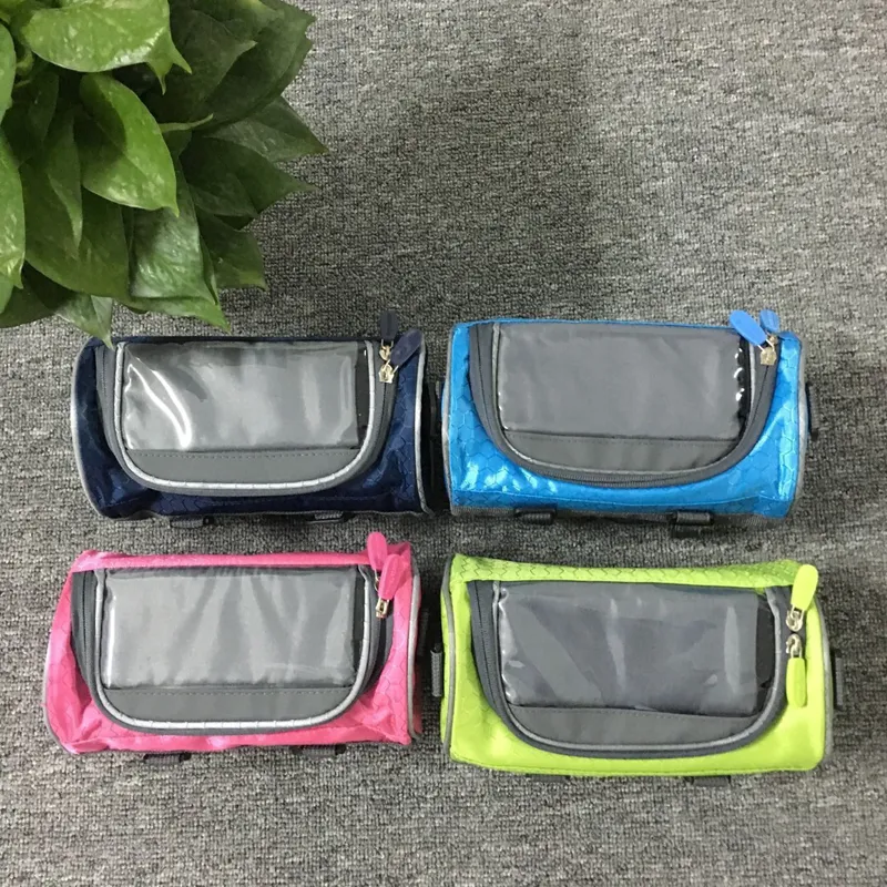 Hot sale Waterproof Cycling Sport Bike Accessories Bicycle Frame Pannier Front Tube Bag Fashion Handle Bar Bags