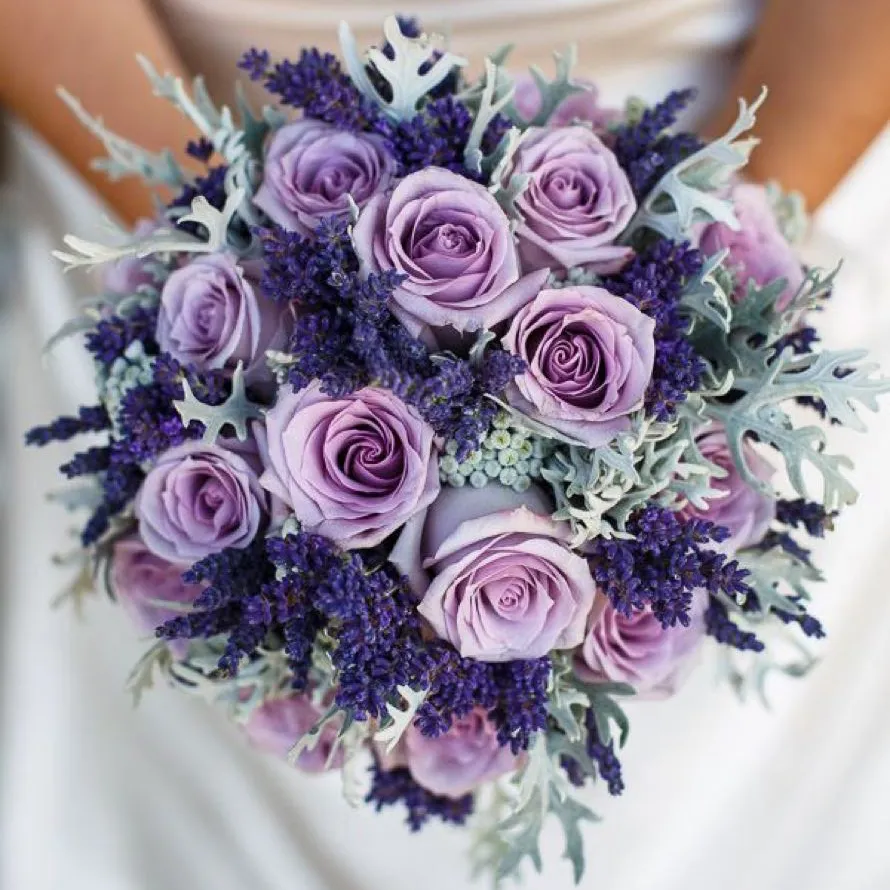 Wedding Bouquet Satin Material Purple Rose Hybrid Gerbera 9 in Diameter for  Easter Wedding from Dhgate Wedding Flowers - price 54.28, image size:890x890