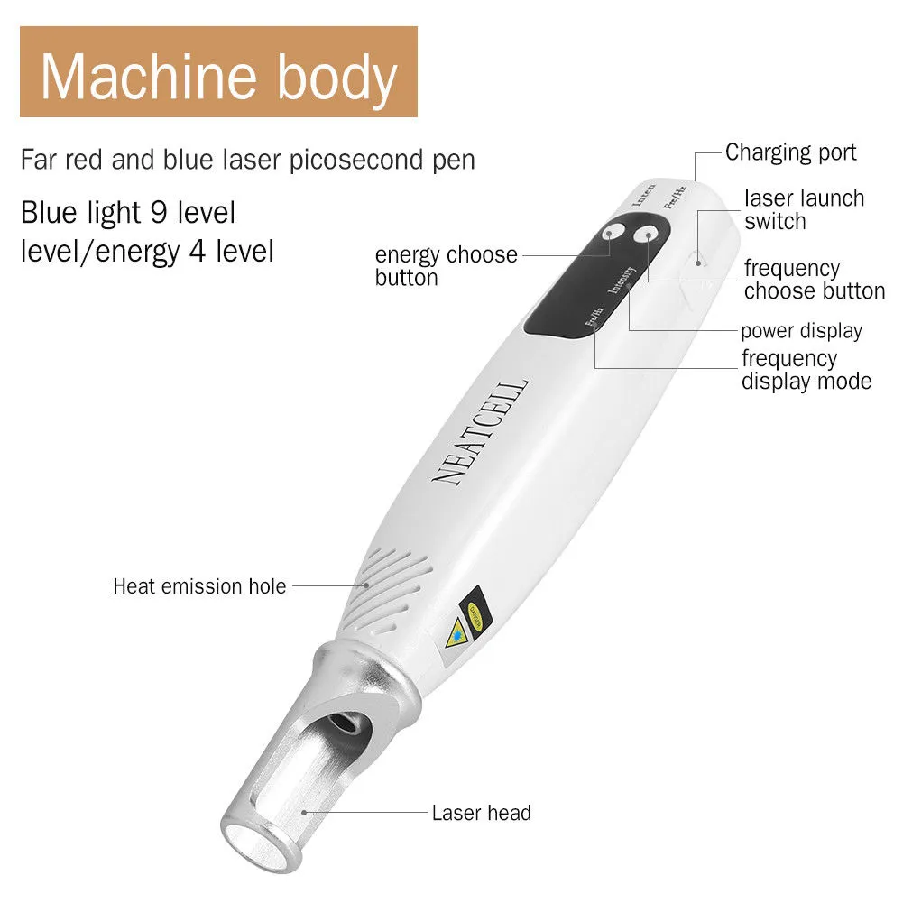 Picosecond Tattoo Removal Machines Scar Spot Pigment Therapy Anti Aging Home Salon Spa Use Beauty Device7208391