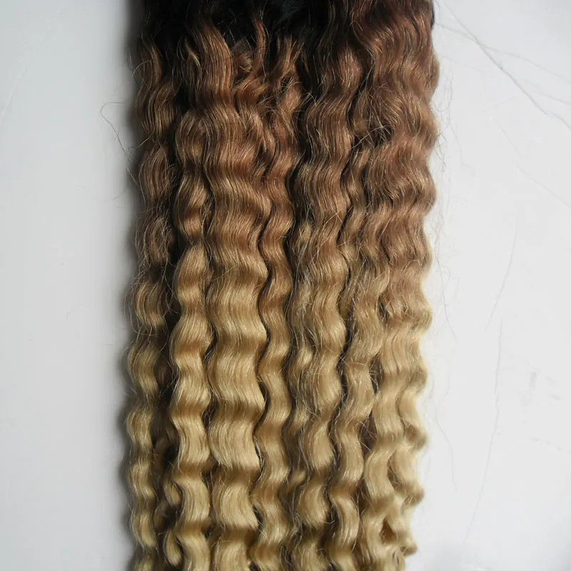 Micro Loop Human Hair Extensions 100g 1g/S 100s Ombre Hair Extensions