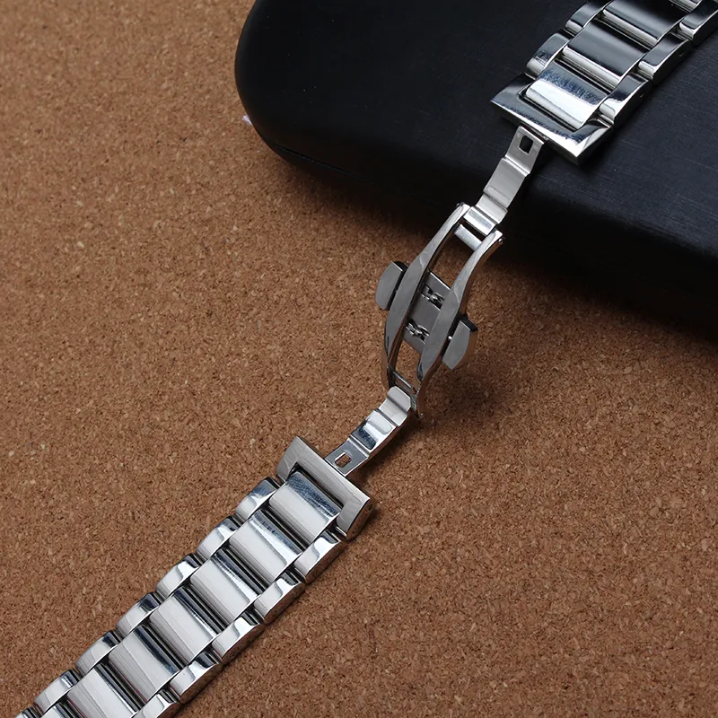 Watchband Bangle Bracelet- Silver
