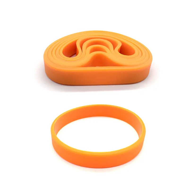 100 stks siliconen lege armband kleurrijke unisex polsband rubberen siliconen armband sport activiteit polsband mode-sieraden promotie geschenken