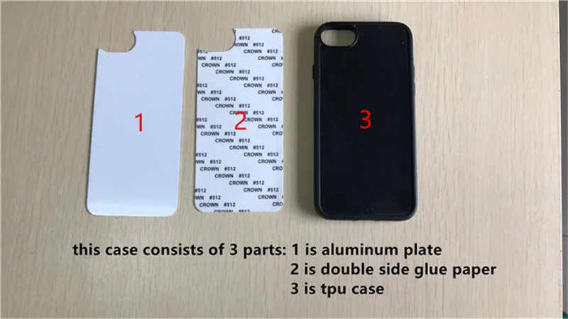 Großhandel Mode Gummi TPU + PC 2D DIY Sublimation Fall mit Aluminium Blech Kleber für iPad Mini 1 2 3 für iPad Air Fall