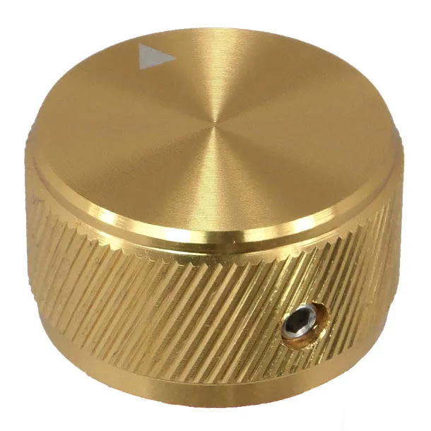 30mm aluminiumknopp twill hifi elektronisk potentiometer knopp diy digital del ljudvolymomkopplare