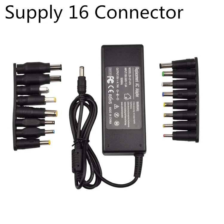 19V 19.5V 20V 90W 4.74A Universal Laptop Power Adapter Charger 16 connector for ASUS HP Acer Toshiba Sony Samsung Dell Lenovo Apple Macbook