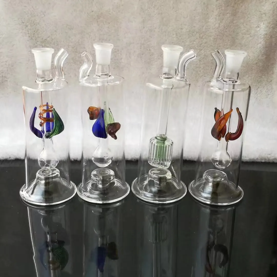 Multi-Flower Honeypot Bongs Accessoires bevatten geen elektronica, unieke oliebrannen glazen bongen buizen waterleidingen glazen pijp olie rigs s