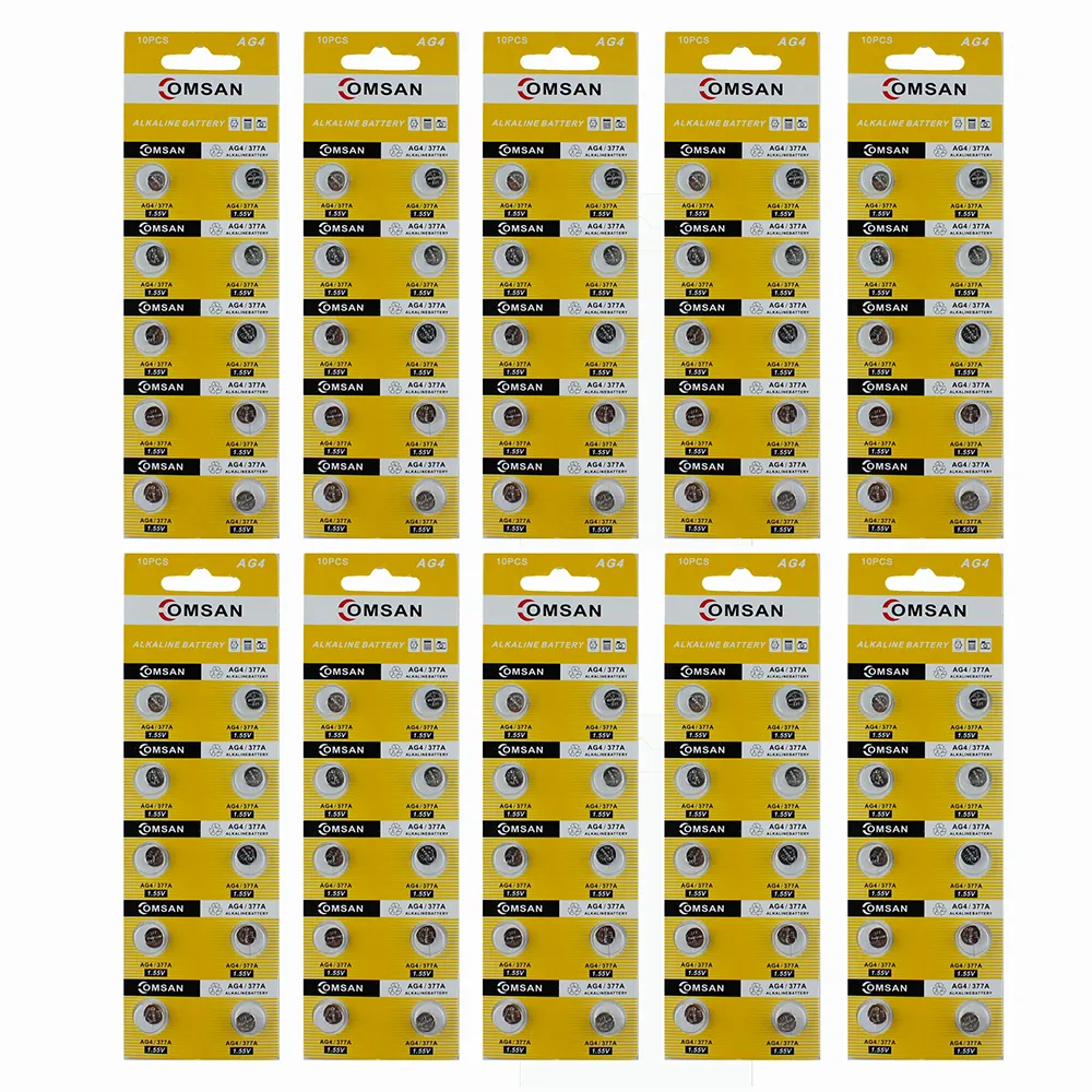 Watch battery 10Pack 1 5V AG4 SR626 66 377 LR626 66 Button Cell259K