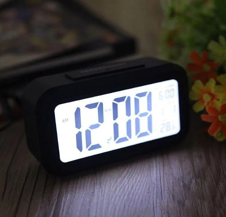 Simple Operation,Large Screen! Morning Alarm Clocks Clock Backlight