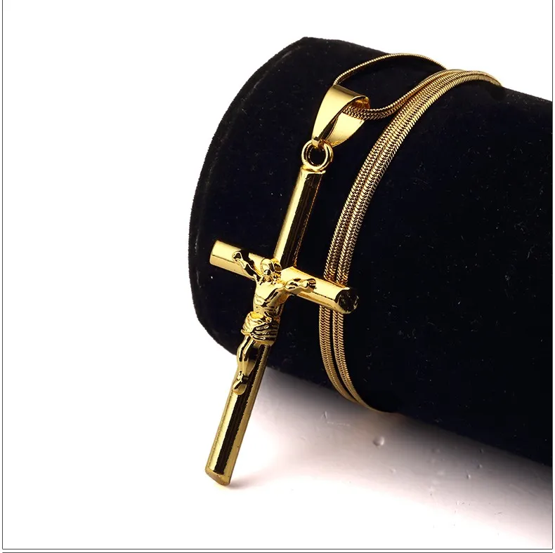 Neue Mode Kurze Vergoldete Kreuz Anhänger Kurze Schwarze Halsreifen Vertraglich Halsketten Hip Hop Schmuck Für Männer/Frauen Geschenke