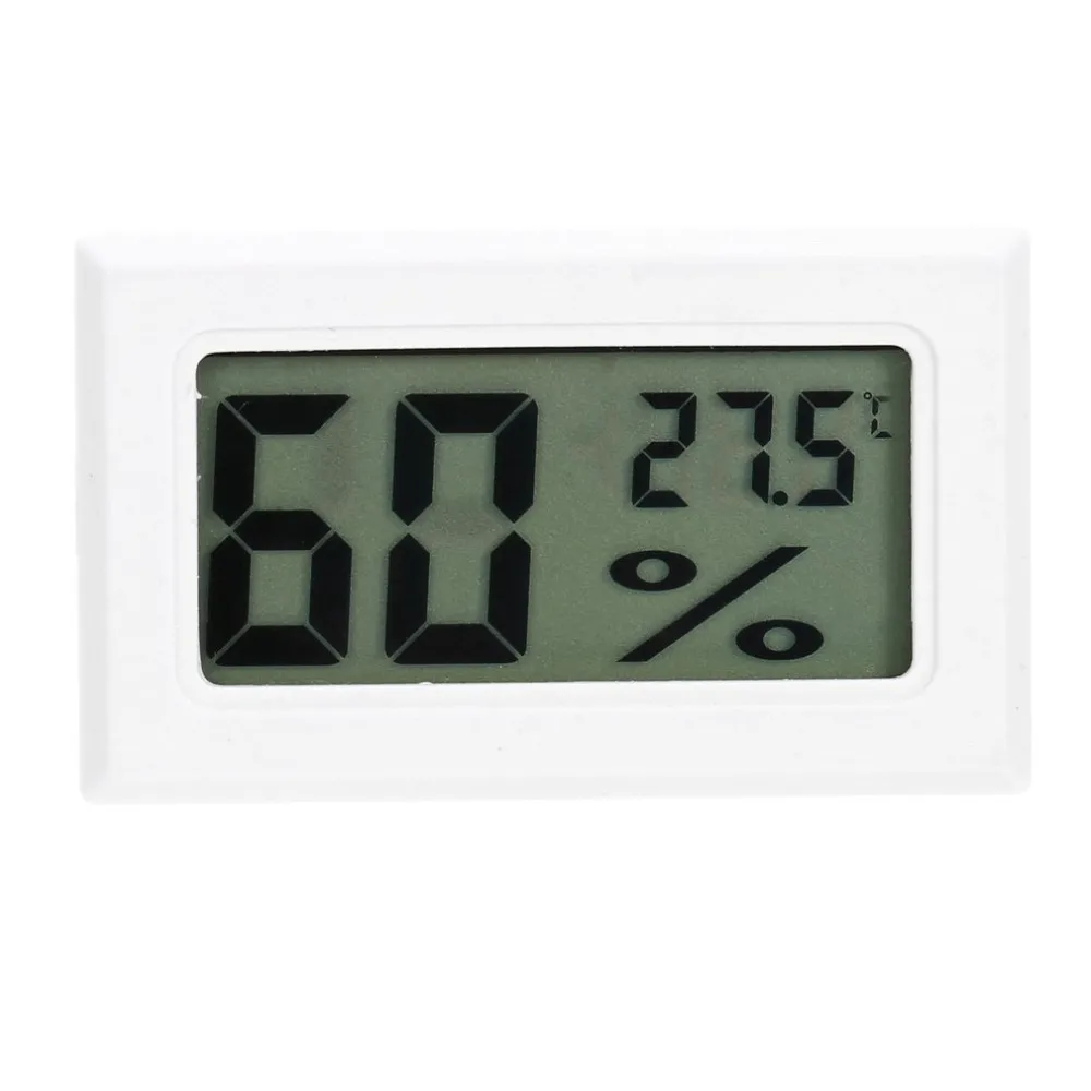 Piccolo mini misuratore di umidità della temperatura Mini LCD digitale per frigorifero interno Sensore di temperatura elettronico Igrometro Calibro digitale Displa1746532