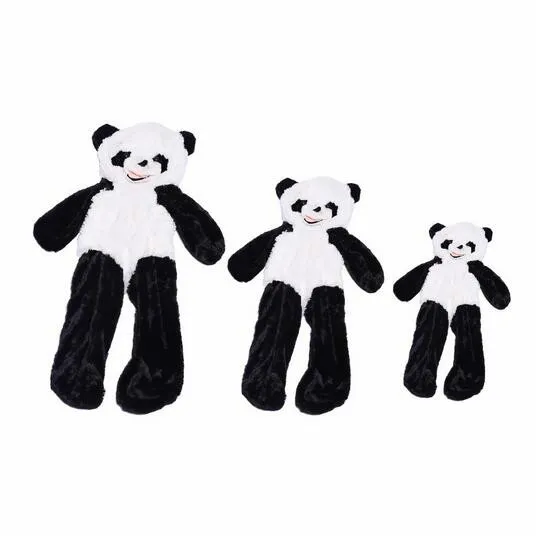 Panda En Peluche Géant, Jouet En Peluche, 130 Cm, Blanc, Vovo